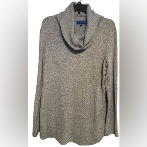 Apt. 9 Heather Gray Turtleneck Sweater